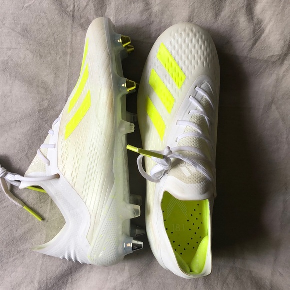 adidas x 18.1 white solar yellow